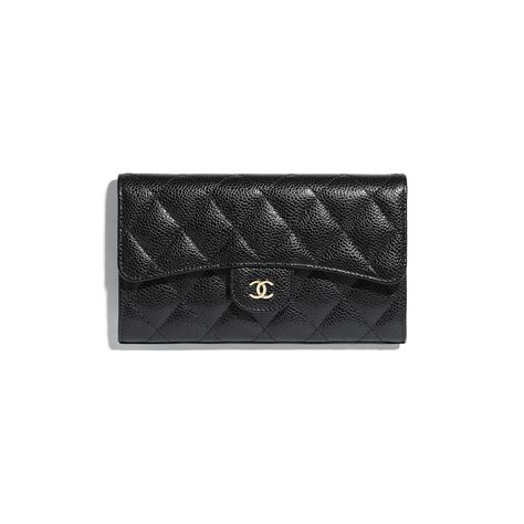 chanel grained calfskin flap|Chanel grained calfskin wallet.